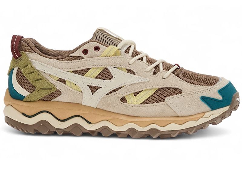 Mizuno Wave Mujin Tl Fossil Snow White Summer Sand Men's