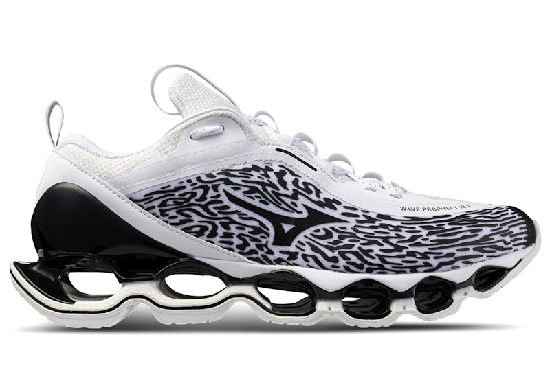 Mizuno Wave Prophecy 13.2 White Black Men's - D1GA261304 - US