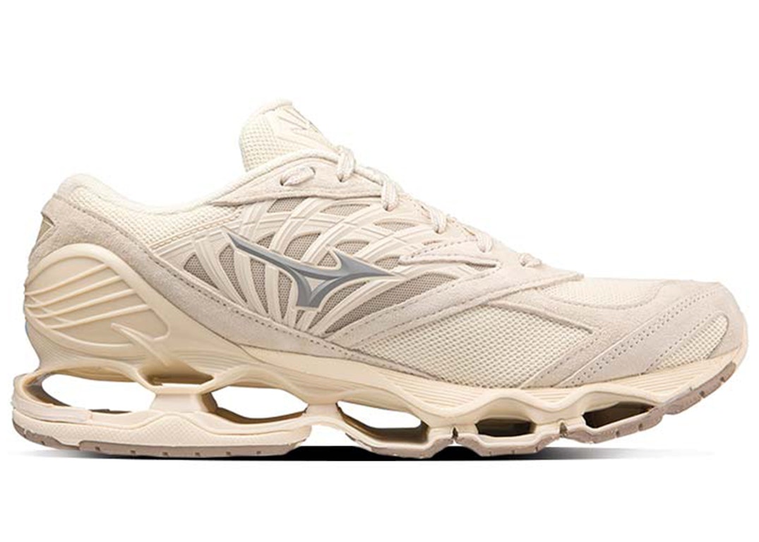 Pre-owned Mizuno Wave Prophecy Ls Desert Meditations Pack In White Smoke/opal Grey/heather