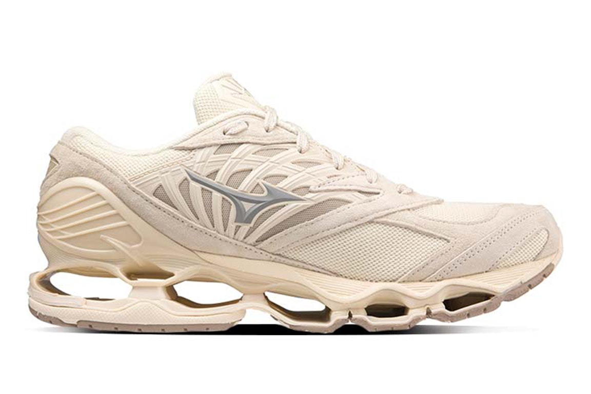 Pre-owned Mizuno Wave Prophecy Ls Desert Meditations Pack In White Smoke/opal Grey/heather