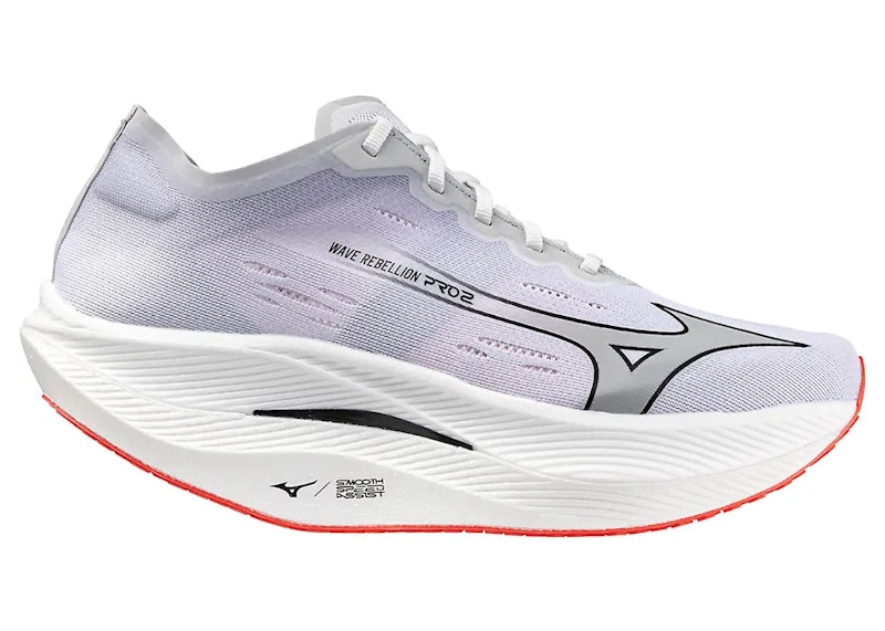 Pre-owned Mizuno Men's Wave Rebellion Pro 2 Sneakers In White/harbor Mist