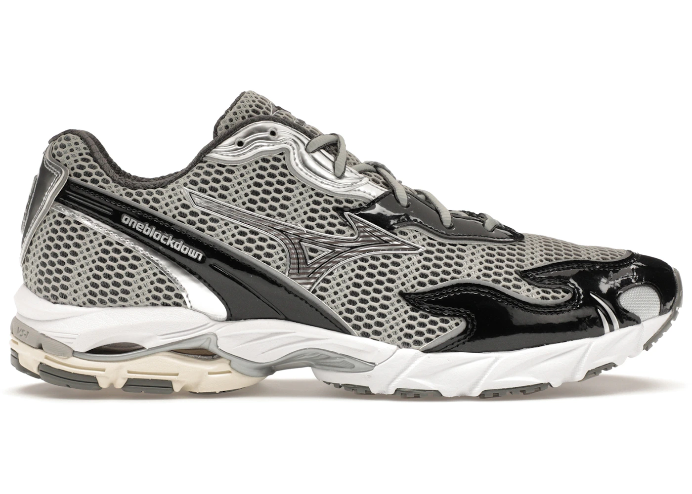 Mizuno Wave Rider 10 Flame Wave One Block Down Onyx Men's