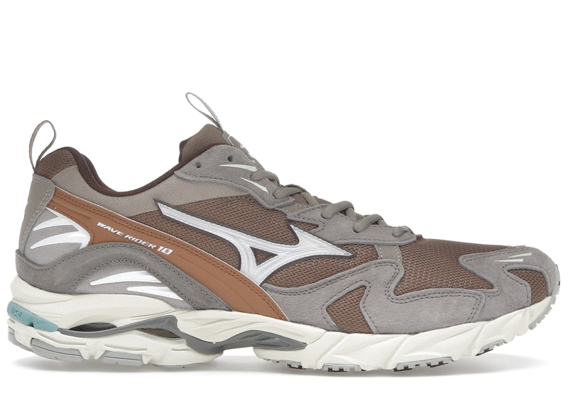 Mizuno Wave Rider 10 Fossil White Thrush