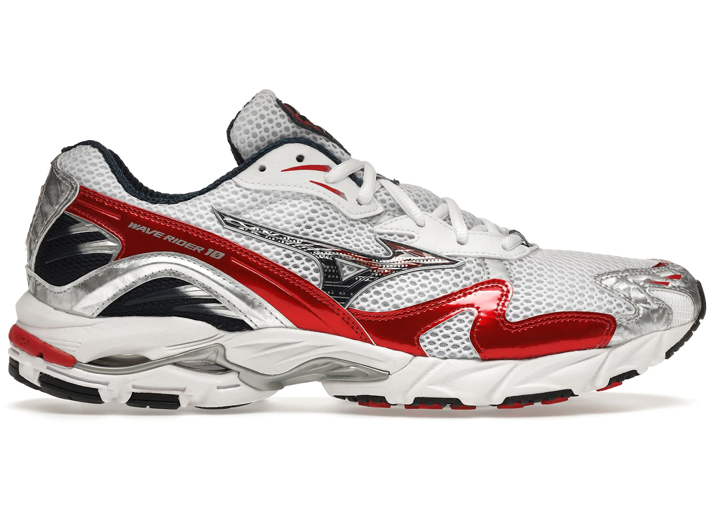 Mizuno Wave Rider 10 OG White Blue Red (2020) Uomo - D1GD2001-62 - IT