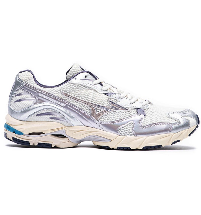 Mizuno Wave Rider 10 Snow White Lilac Marble Men's D1GA243105 US