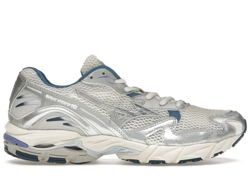 Mizuno wave rider 10 uomo argento online