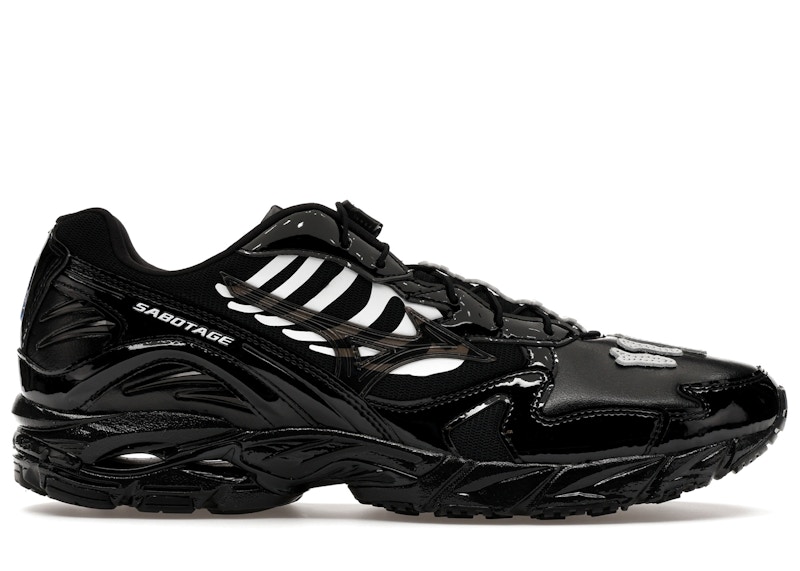 Mizuno Wave Rider 10 x Sabotage (SBTG) Black Black White Men's