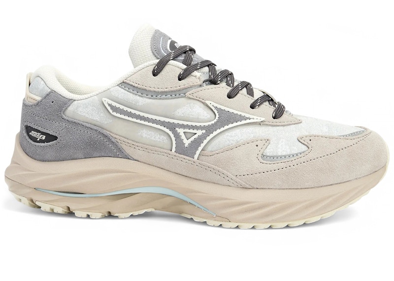 Mizuno Wave Rider Beta Harbor Mist Ultimate Gray Silver Cloud