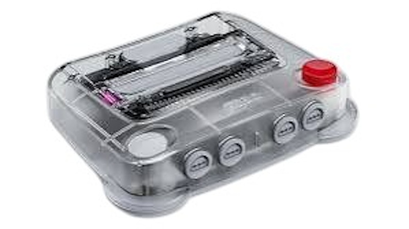 ModRetro Retro Mod M64 Console with Pro Controllers Clear (US Plug)