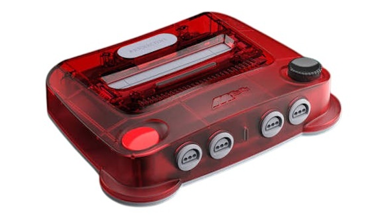 ModRetro Retro Mod M64 Console with Pro Controllers Red (US Plug)
