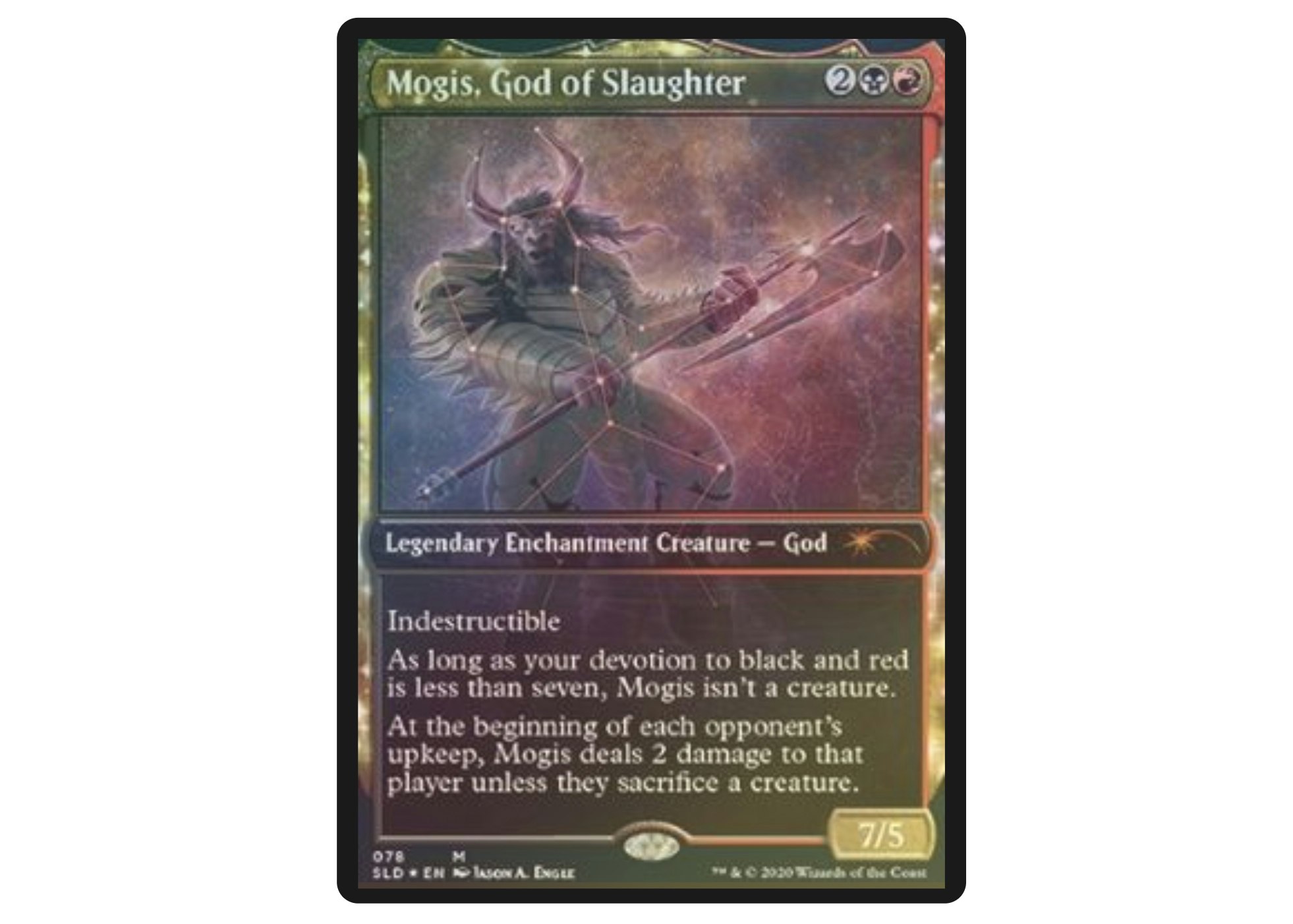 Mogis, God of Slaughter (Foil) Secret Lair Drop Series Mythic #78  (Ungraded) - US