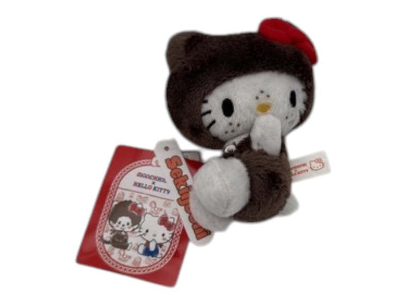 Monchichi x Hello Kitty Beaded Chain Plush