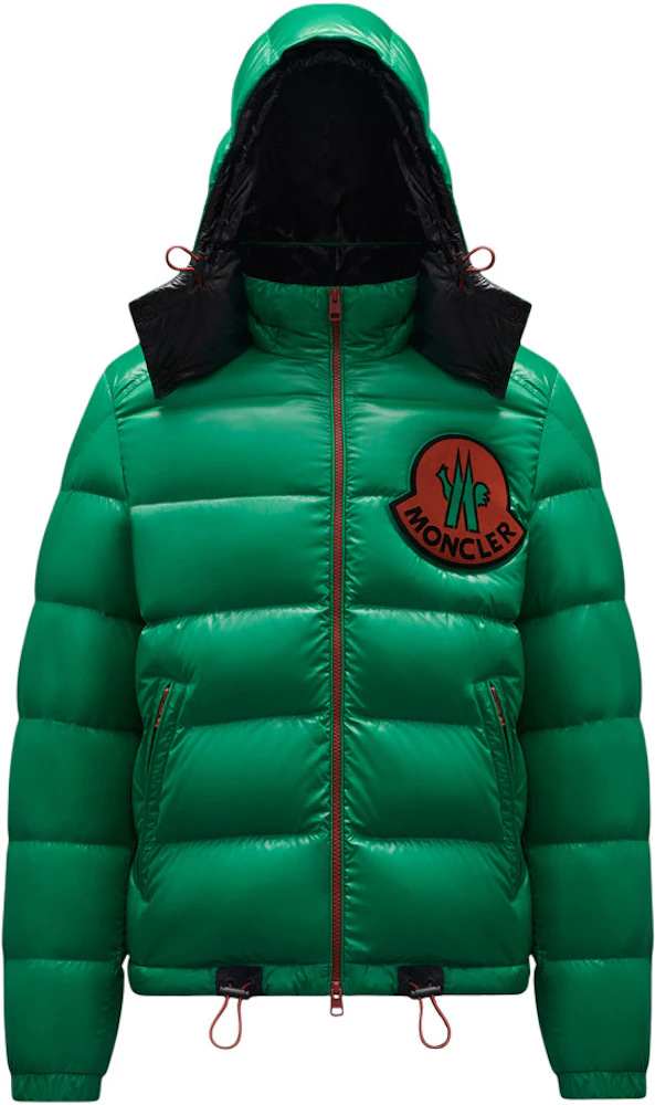 Fuyue Zip Up Jacket in Green - Moncler