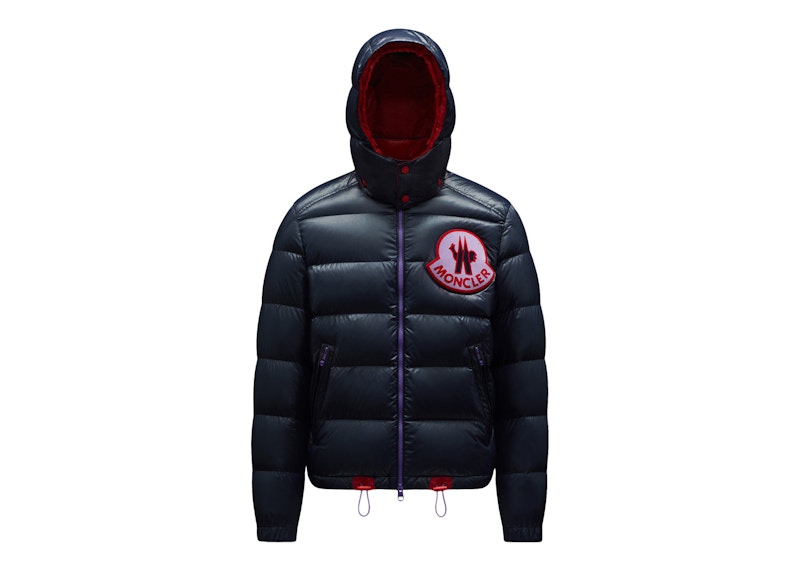 Navy best sale moncler jacket