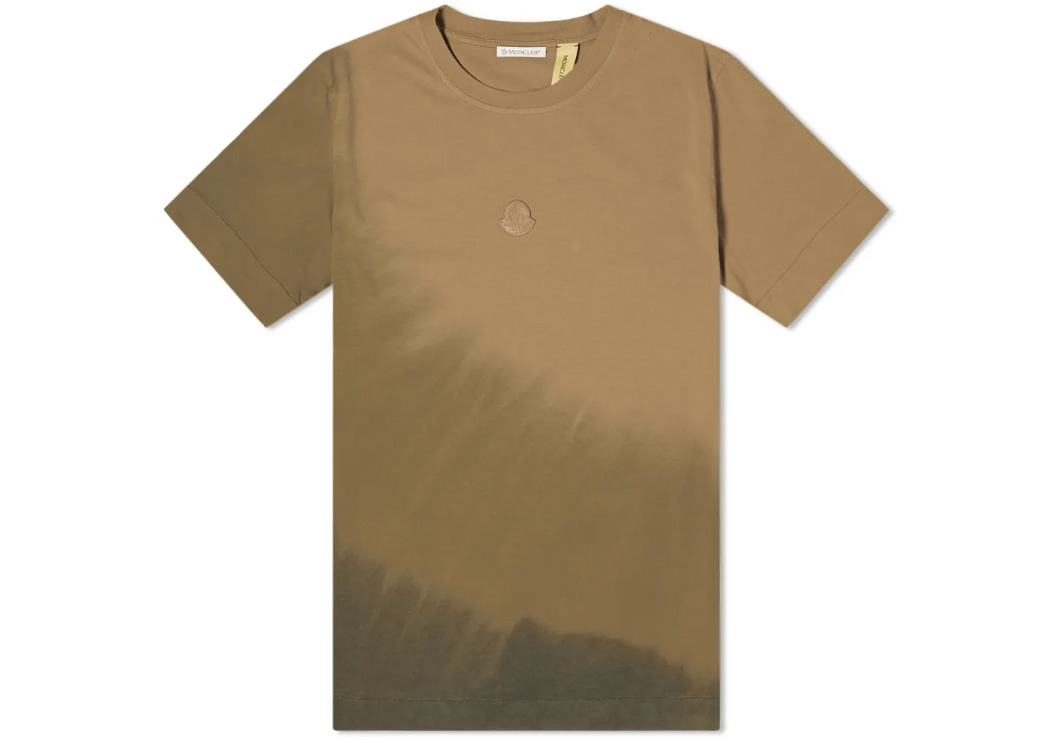 Moncler 6 1017 ALYX 9SM Tie Dyed Tee Khaki Men's - SS21 - US