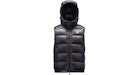 Moncler Bormes Down Vest Black