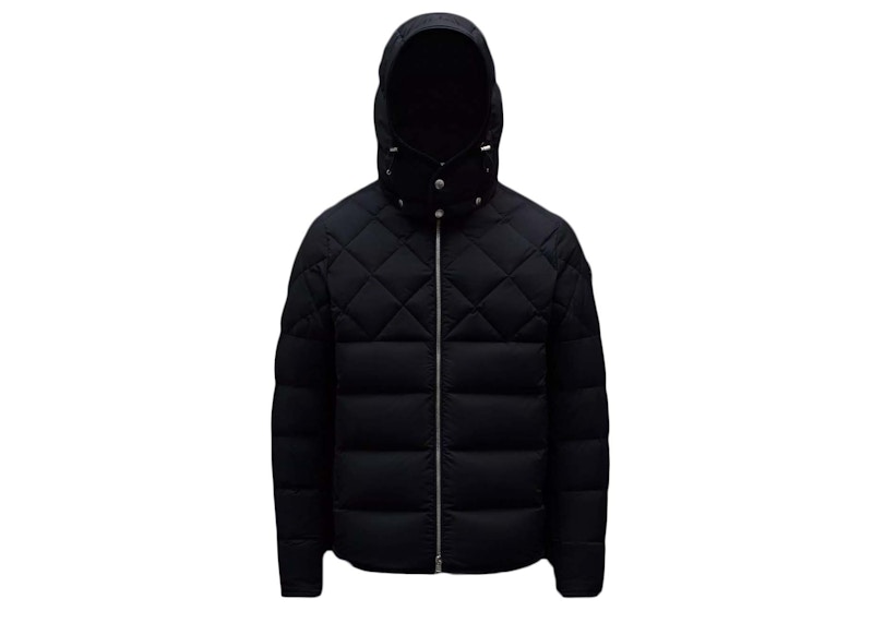 Moncler Cecaud Short Down Jacket Navy Blue