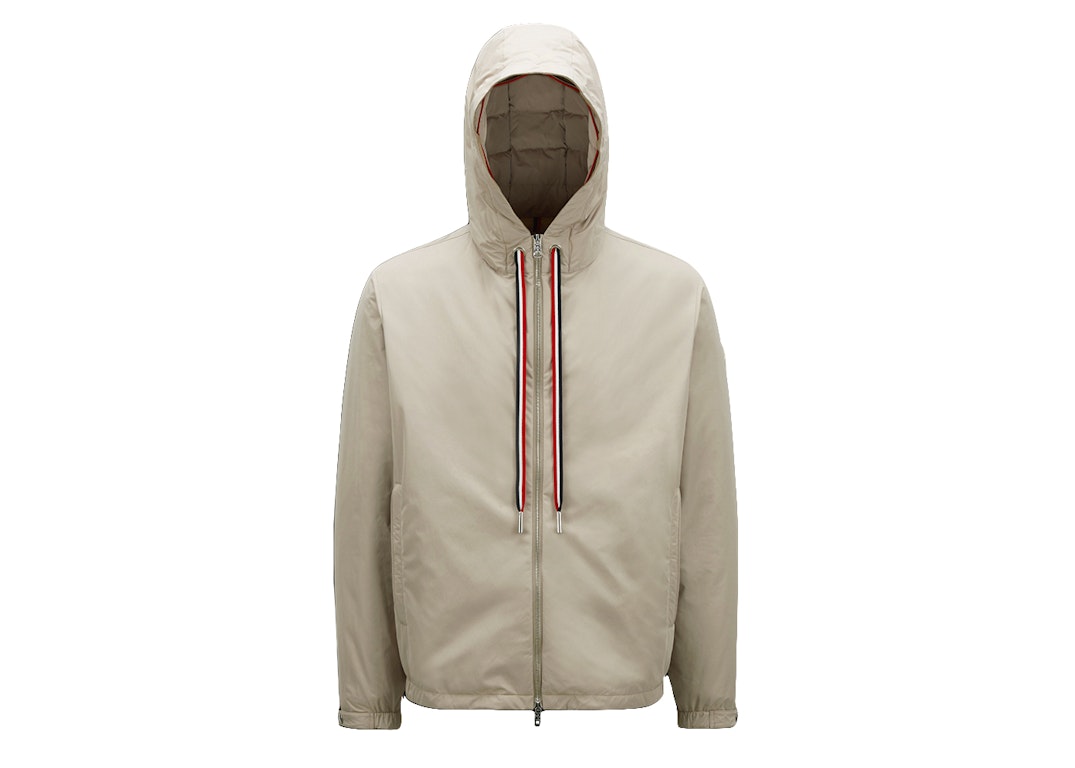 Pre-owned Moncler Cerou Short Down Jacket Soft White