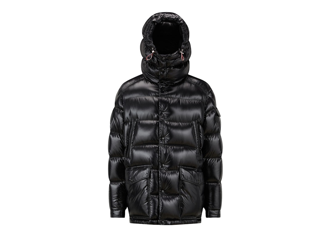 Pre-owned Moncler Chiablese Short Down Jacket Black
