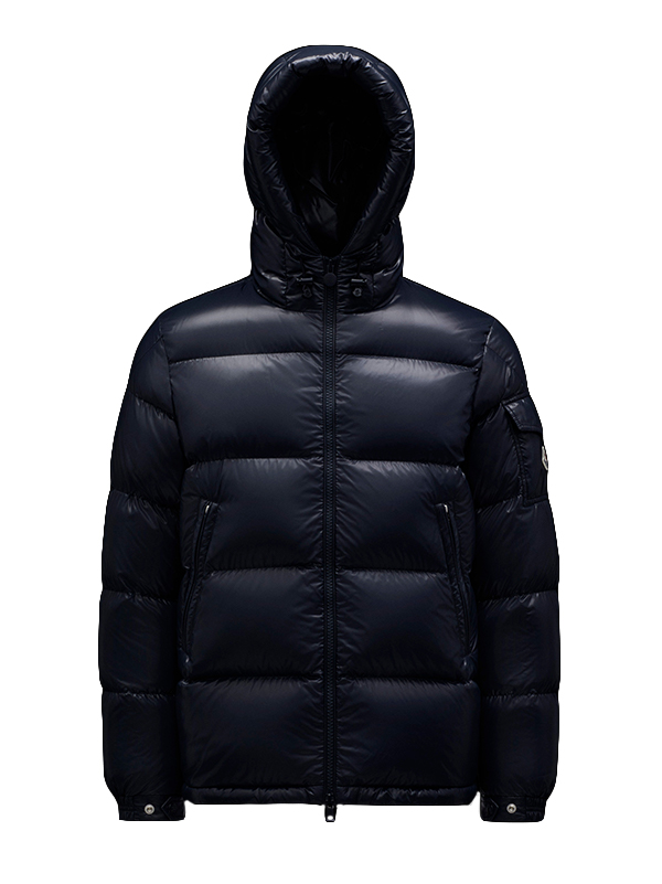 Moncler Ecrins Short Down Jacket Night Blue Men's - US