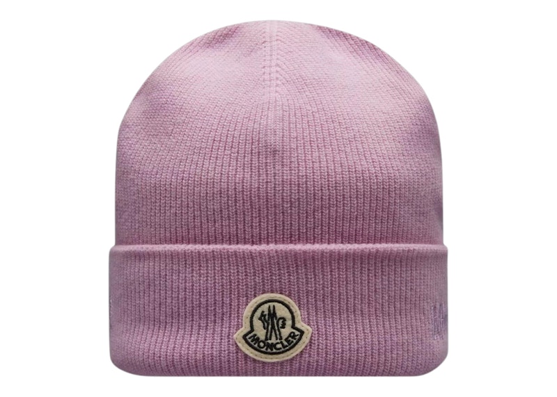 Moncler FRGMT Hiroshi Fujiwara Wool Beanie Pink - FW22 - US