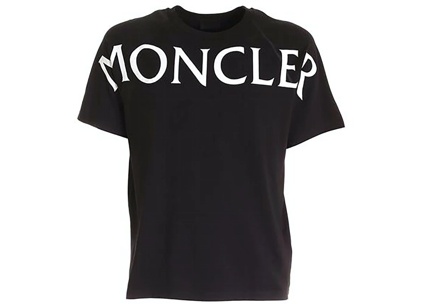 Moncler Front Logo Mens T-Shirt Black Men's - FW21 - US