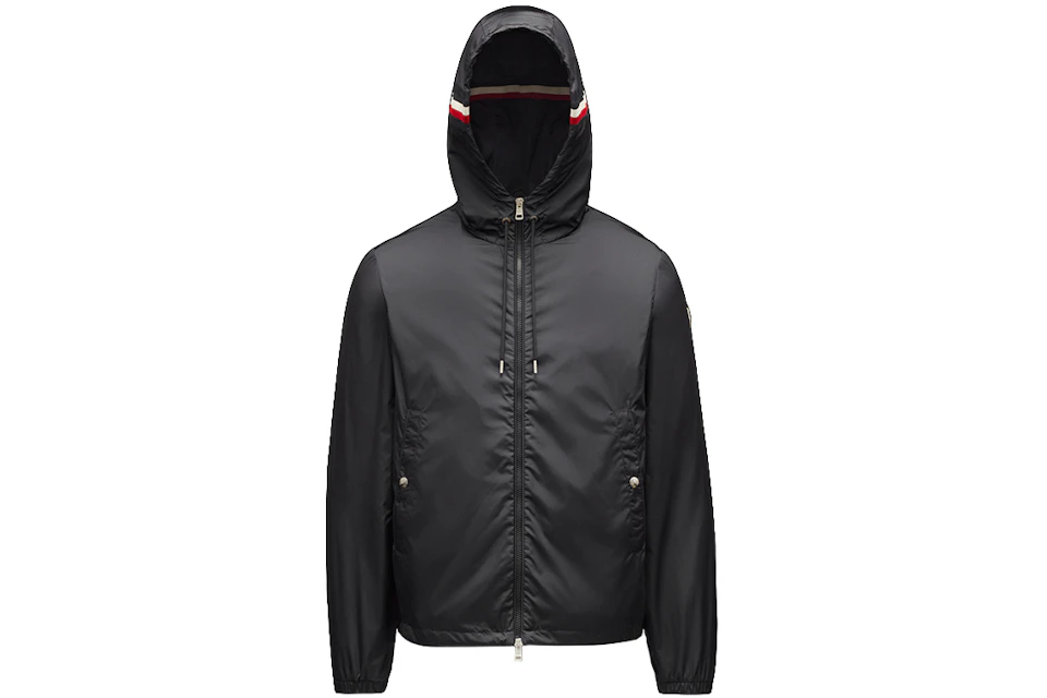 Moncler Grimpeurs Hooded Jacket Black
