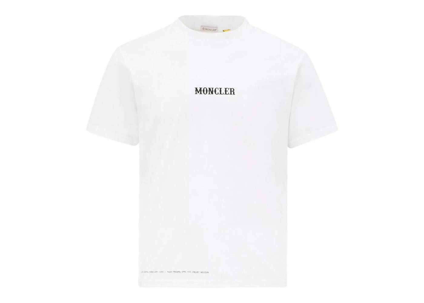 Moncler Hiroshi Fujiwara x Fragment Circus Motif T-Shirt Optical White