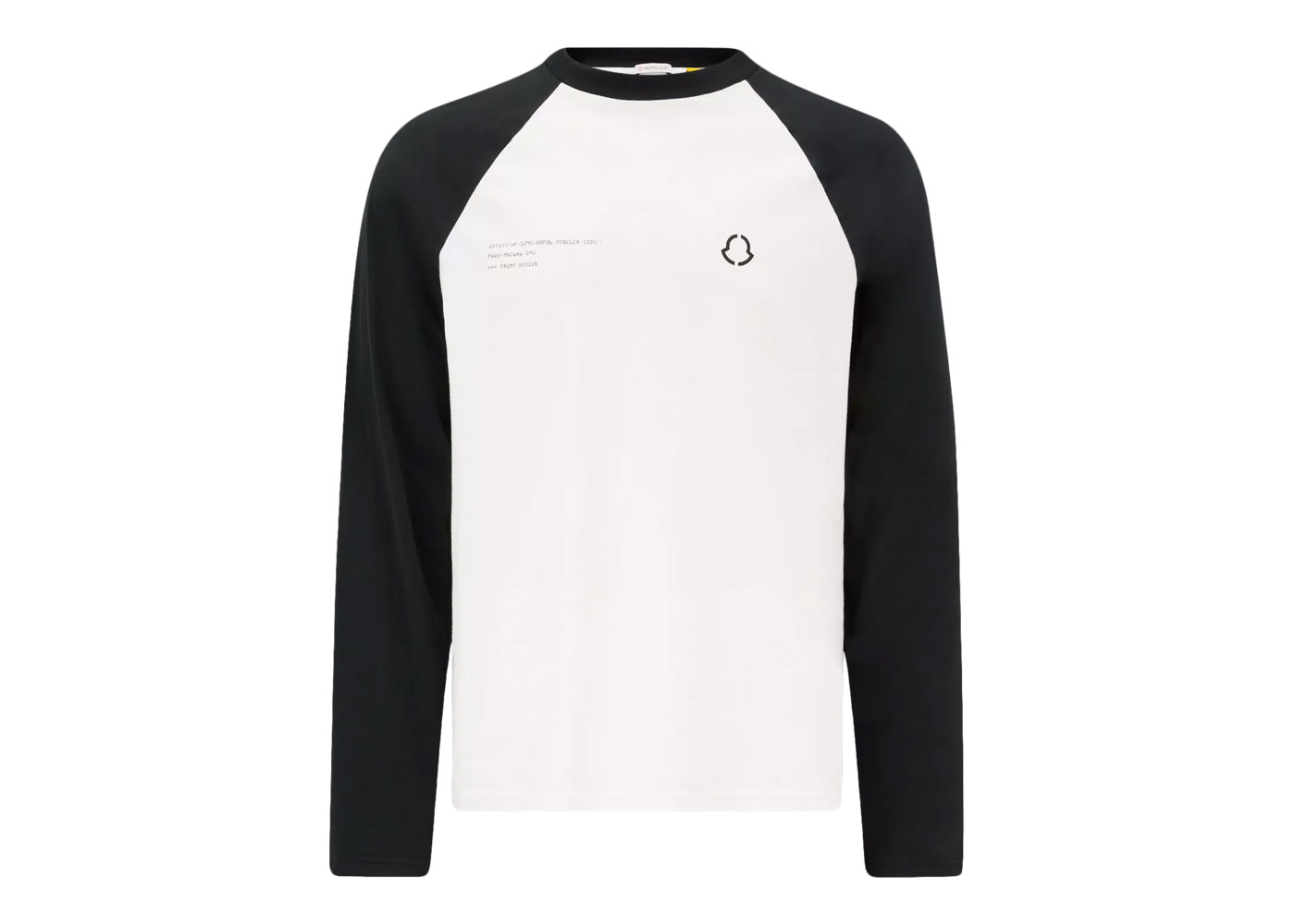 Moncler Hiroshi Fujiwara x Fragment Logo Long Sleeve T-Shirt Black