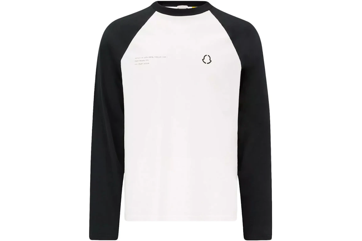 Moncler Hiroshi Fujiwara x Fragment Logo Long Sleeve T-Shirt Black