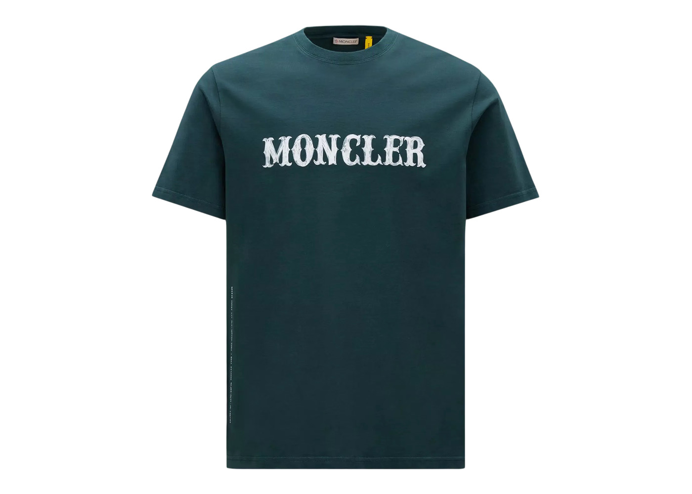 Moncler Hiroshi Fujiwara x Fragment Logo T-Shirt Black Men's