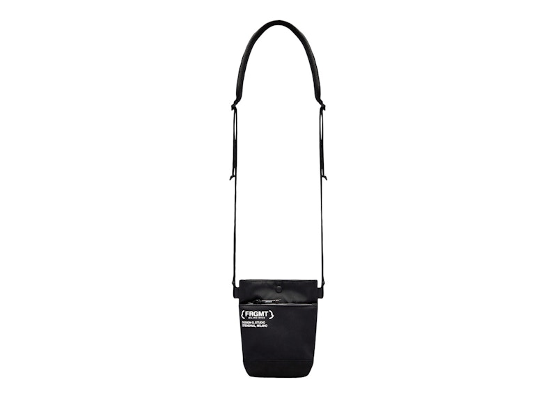 Moncler Hiroshi Fujiwara x Fragment Sacoche Bucket Bag Black