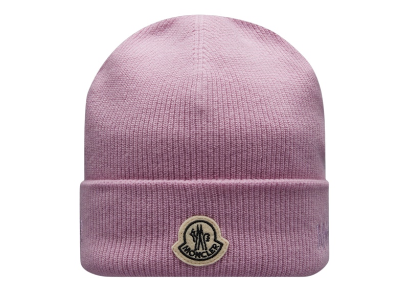 Moncler cheap pink beanie