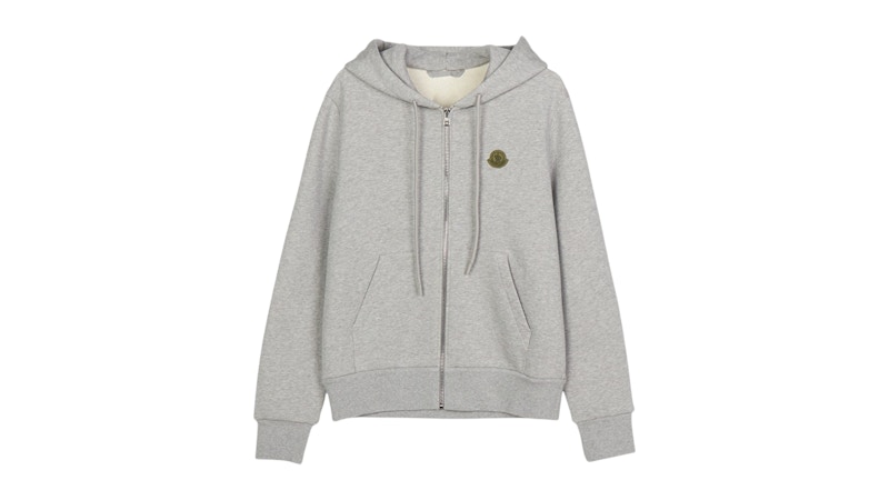 MONCLER グレー ジップアップ スウェット グレー（灰色）系 MONCLER(モンクレール) セットアップ(メンズ
