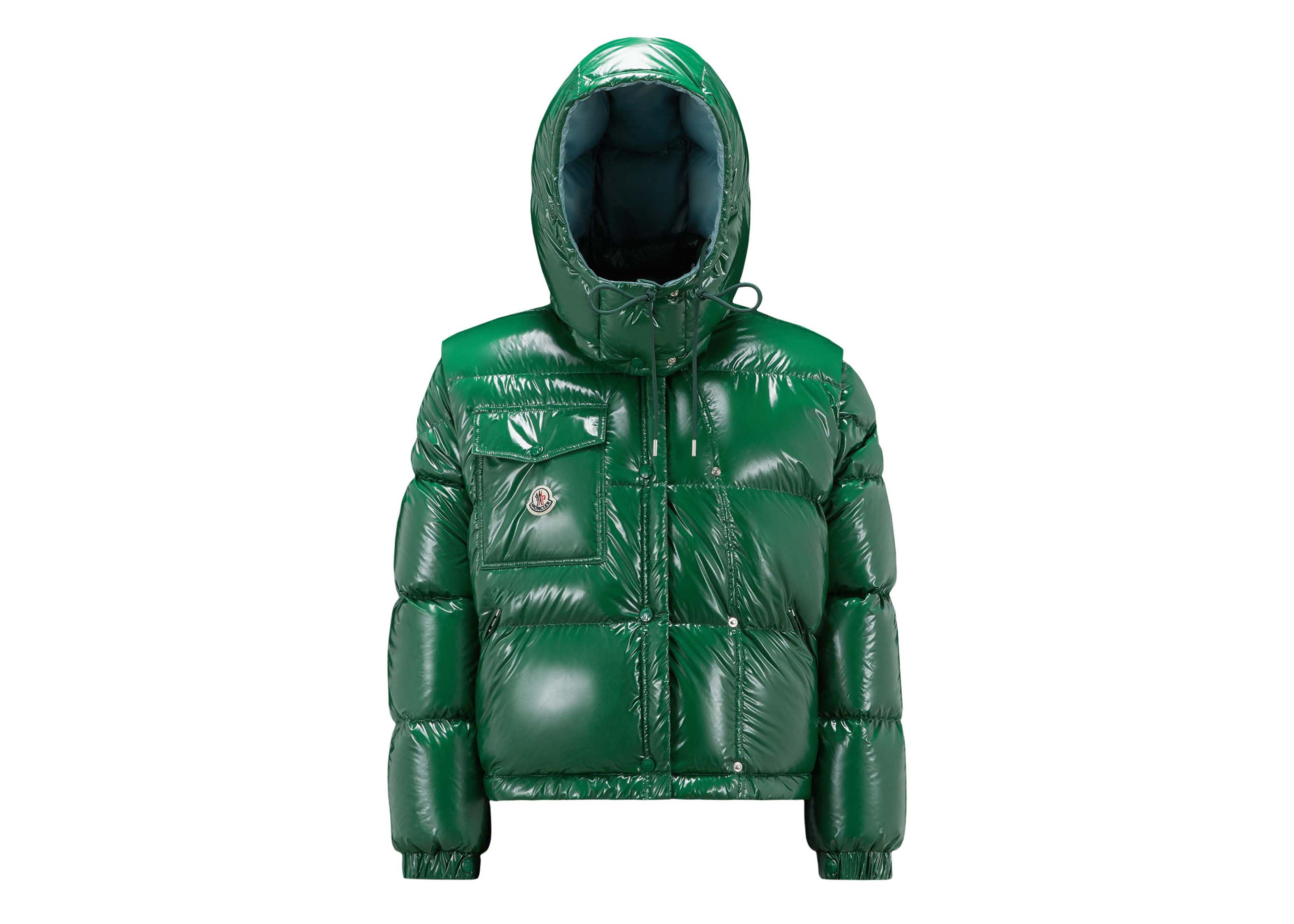 Moncler Karakorum Ripstop Short Down Jacket Green (I20931A0018359607854)