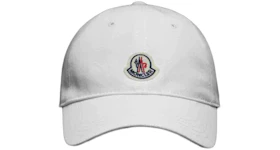 Moncler Logo Baseball Cap Optical White
