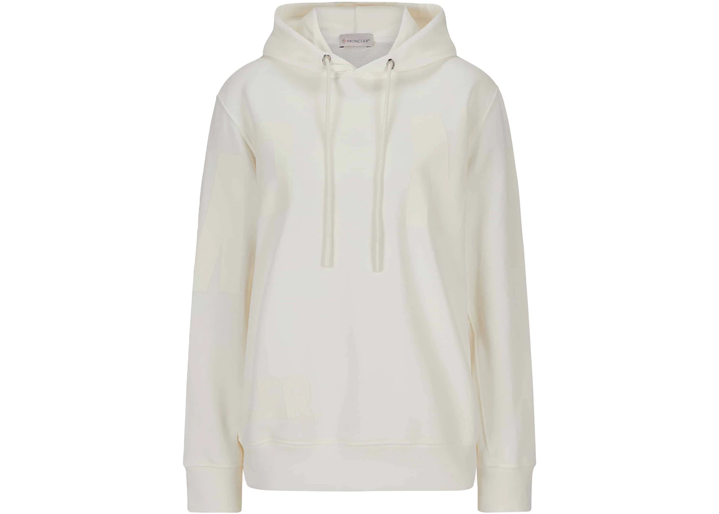 Moncler hoodie white Clearance