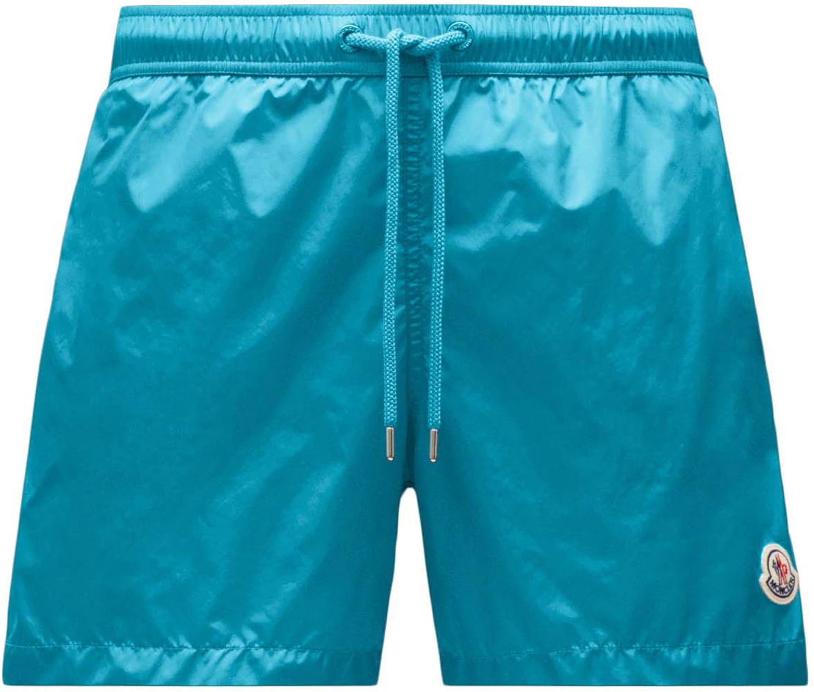 Moncler Logo-Patch Swim Shorts