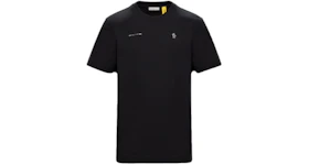 Moncler Logo Print Oversized T-shirt Black