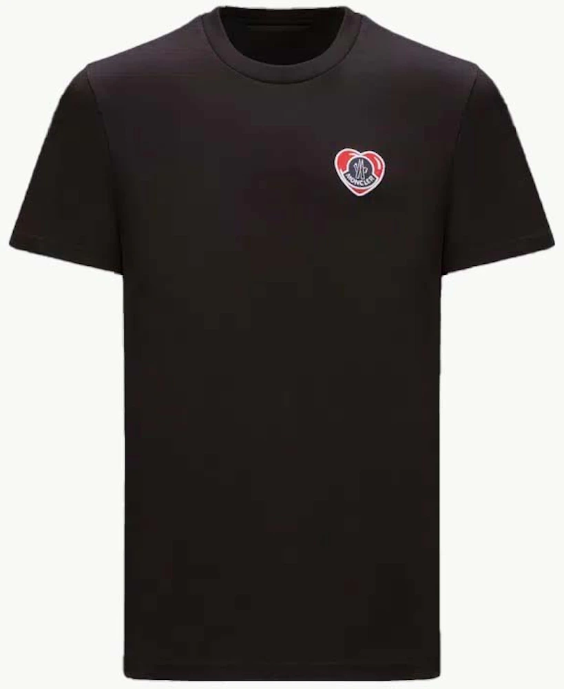 Moncler Logo T-Shirt Black Men's - FW23 - GB