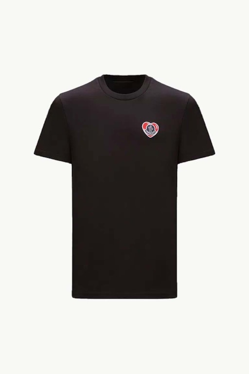 Pre-owned Moncler Logo T-shirt Black