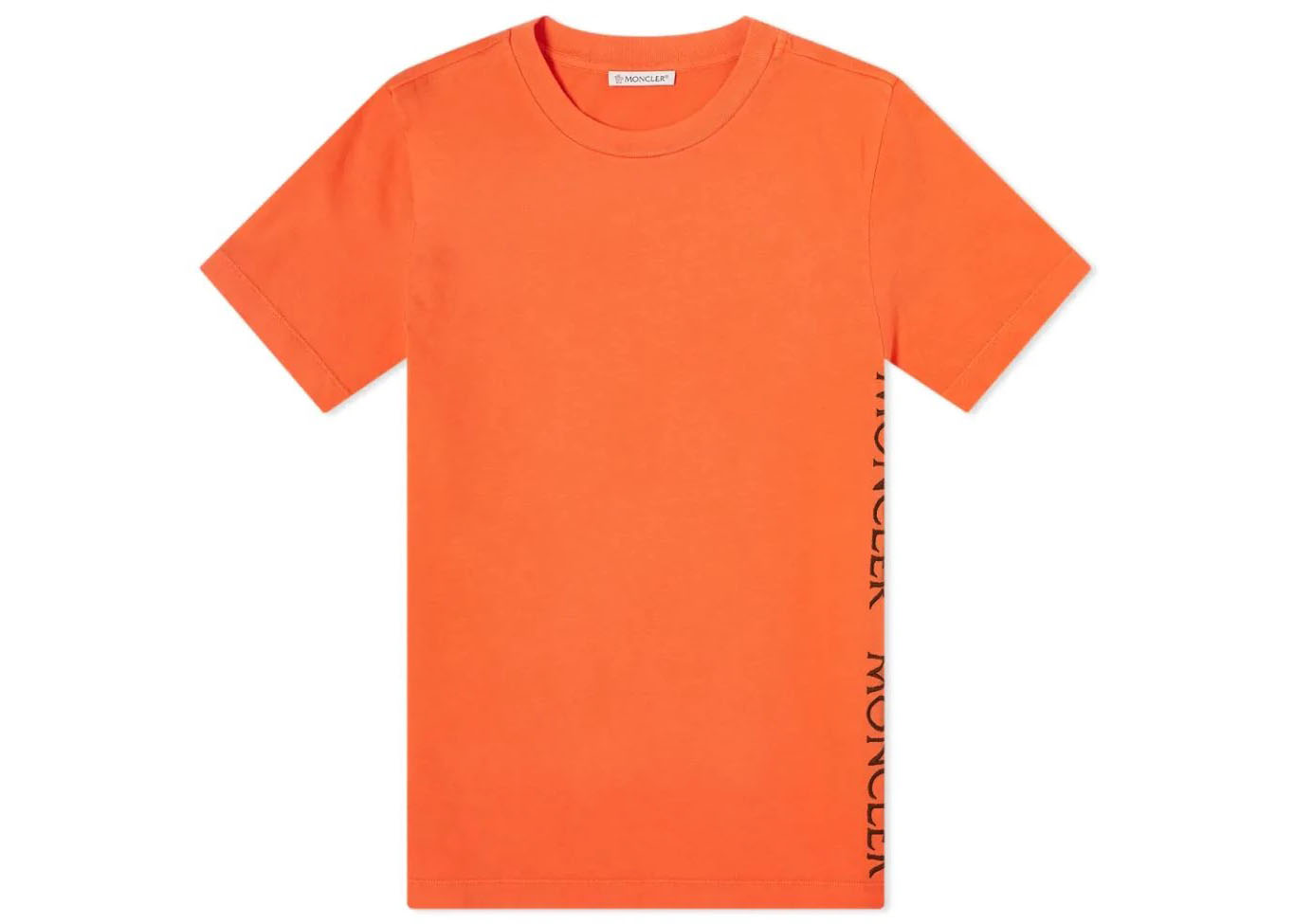 Moncler Logo T-shirt Orange Men's - SS21 - US