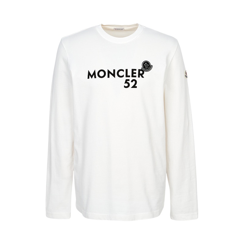 Moncler Long Sleeve T-shirt White Men's - US