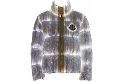 Moncler Maya 70 by Palm Angels Jacket Bright White Men's FW22 US