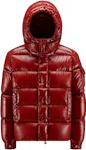 Moncler Maya 70th Anniversary Special Edition Short Down Jacket Berry Red