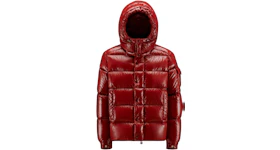 Moncler Maya 70th Anniversary Special Edition Short Down Jacket Berry Red