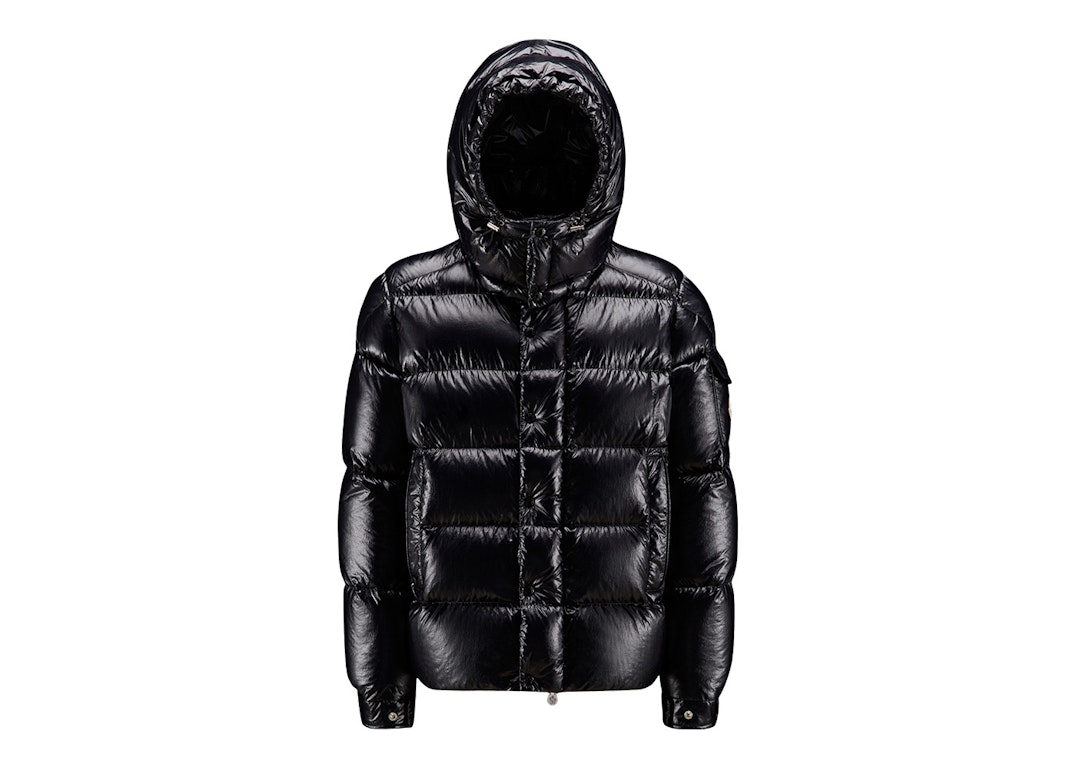 Pre-owned Moncler Maya 70th Anniversary Special Edition Short Down Jacket Black