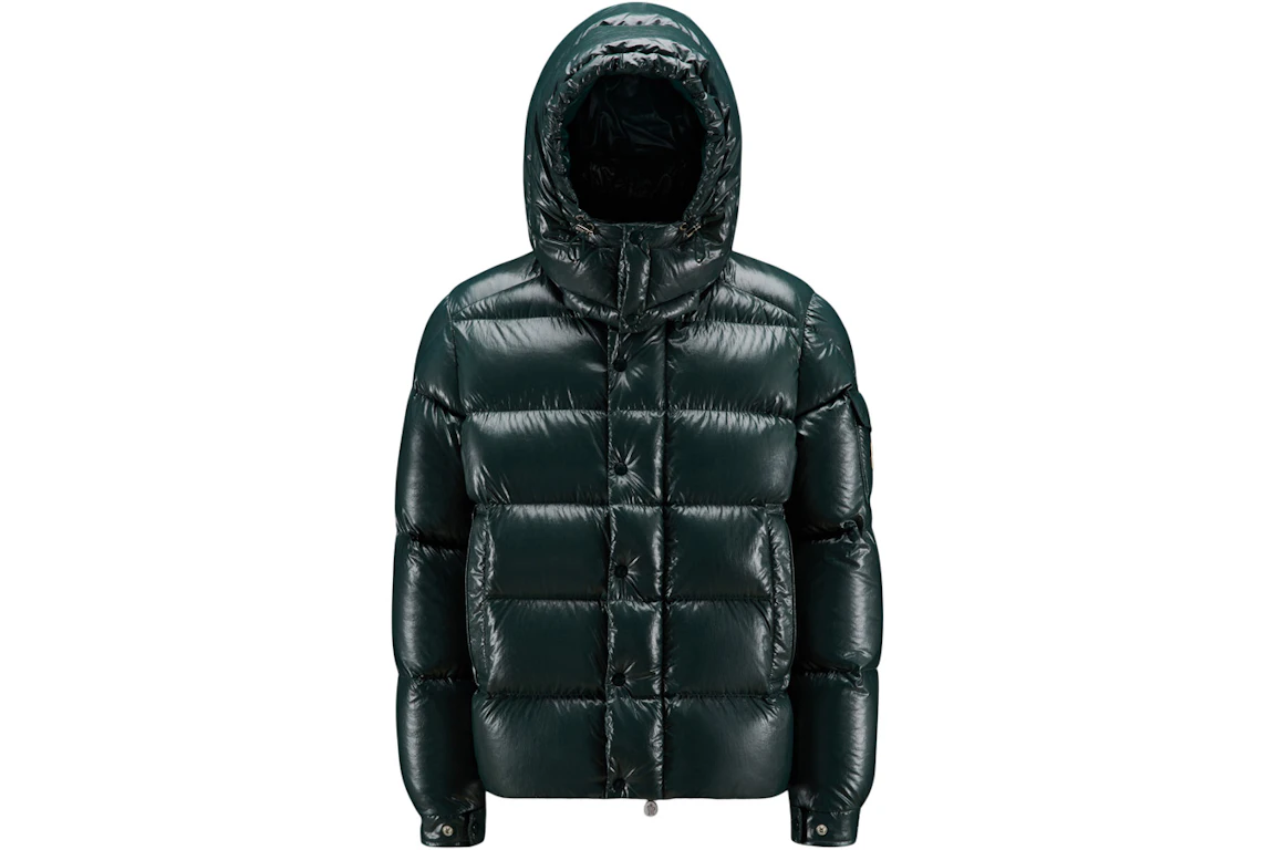 Moncler Maya 70th Anniversary Special Edition Short Down Jacket Forest Green