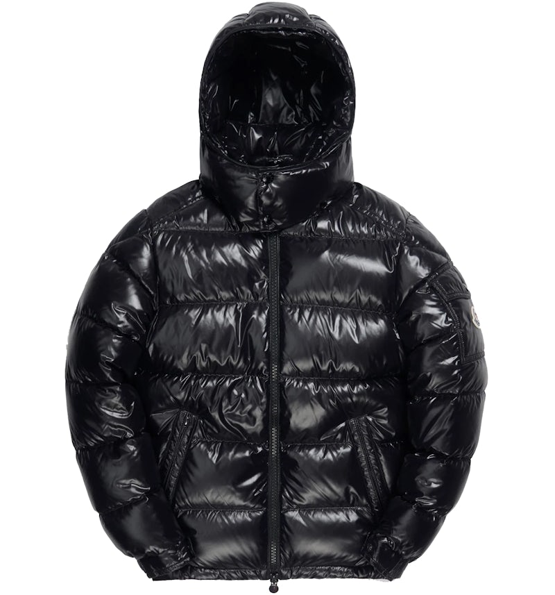 Moncler Maya Giubbotto Jacket Black Men's FW22 GB