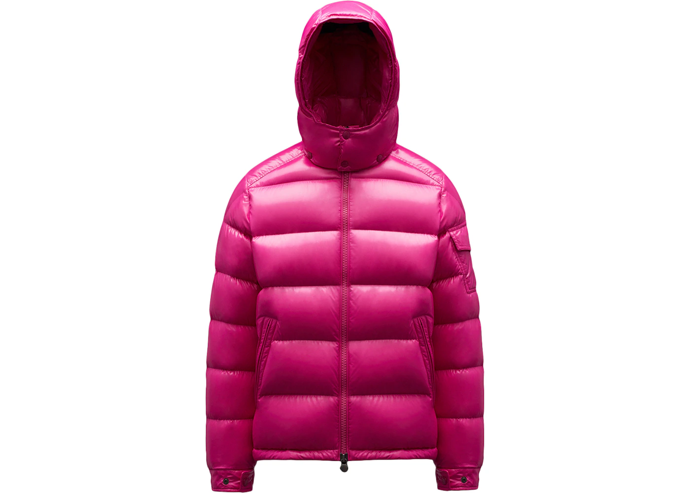 Moncler Maya Short Down Jacket Mauve Pink Men's FW21 US